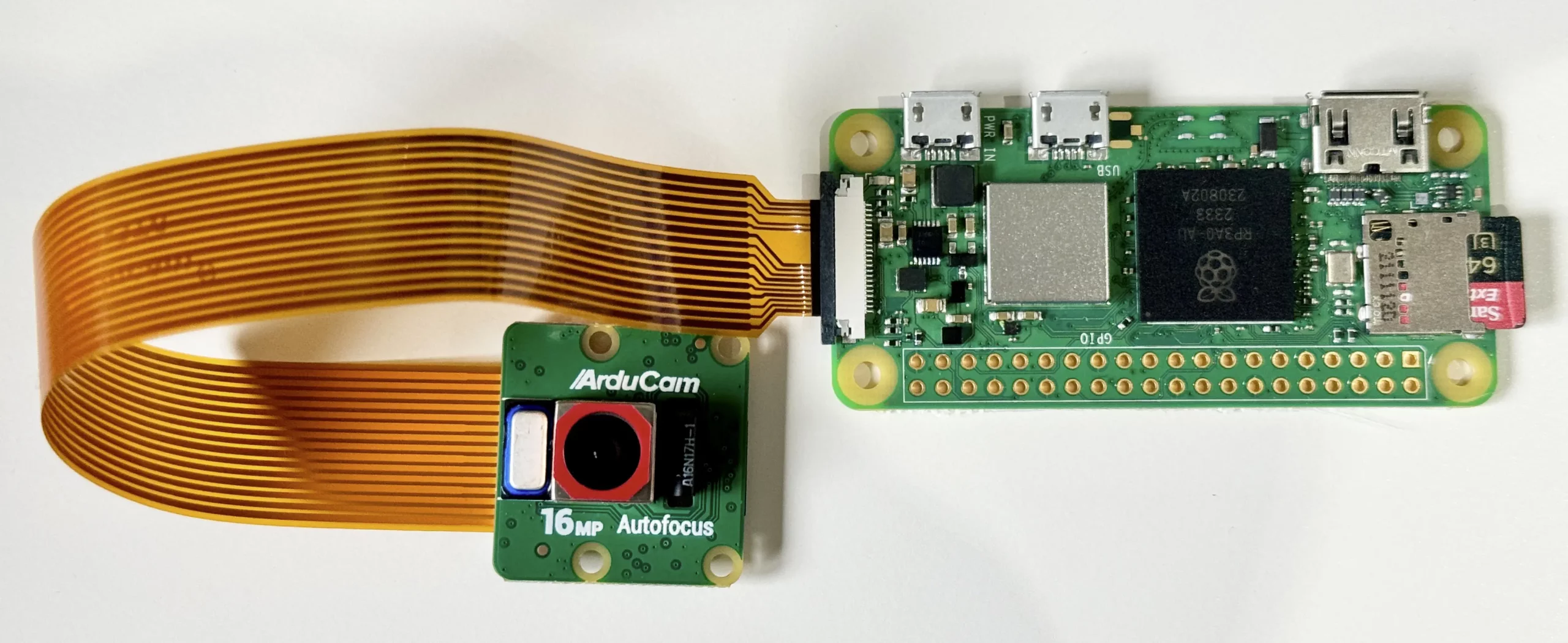 Arducam IMX 519 with Raspberry Pi Zero 2 W